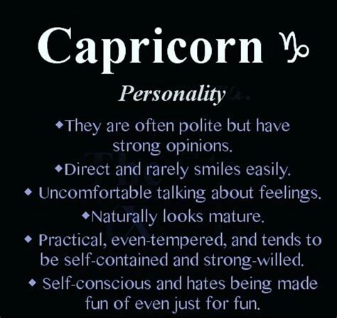 capricorn dating traits